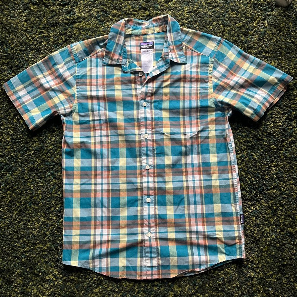 Patagonia Organic Cotton Plaid Shirt (S)